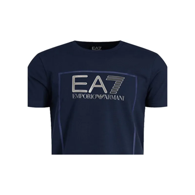 EMPORIO ARMANI T Shirts Men Navy-4