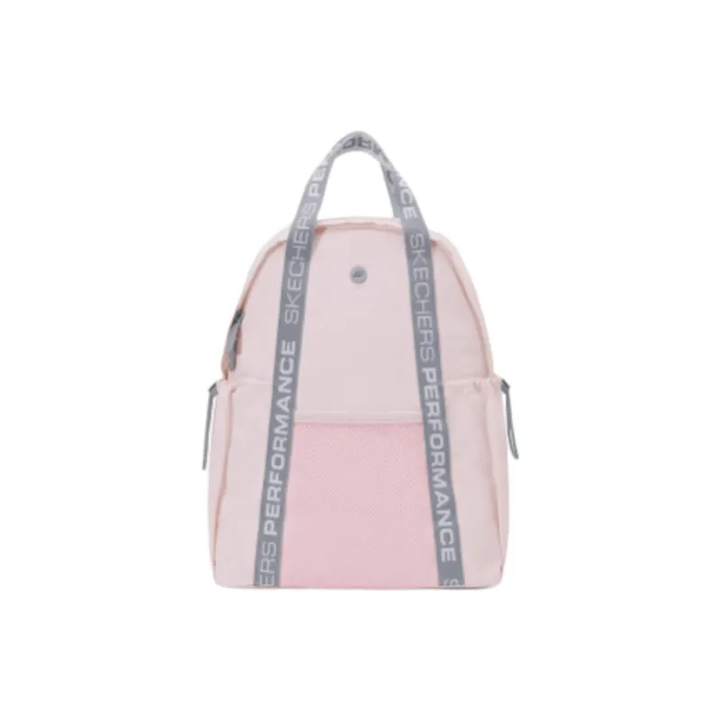 Skechers Sports Collection Fabric Backpack Medium Size Unisex Soft Pink-0