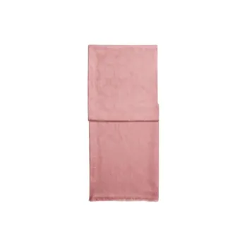 COACH Sheep Wool, Mulberry Silk Knit Scarves Unisex Pink