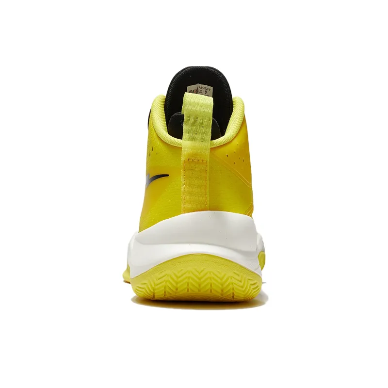 LiNing Ultra Light Cushioning Breathable Support Mid-Top Basketball Shoes Men's Kiwi Yellow-3