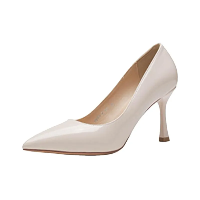 Than Than Me Slim Heel High Heels Women's-10