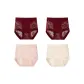 Sexy Red+Sexy Red+Soft Skin Pink+Milk White