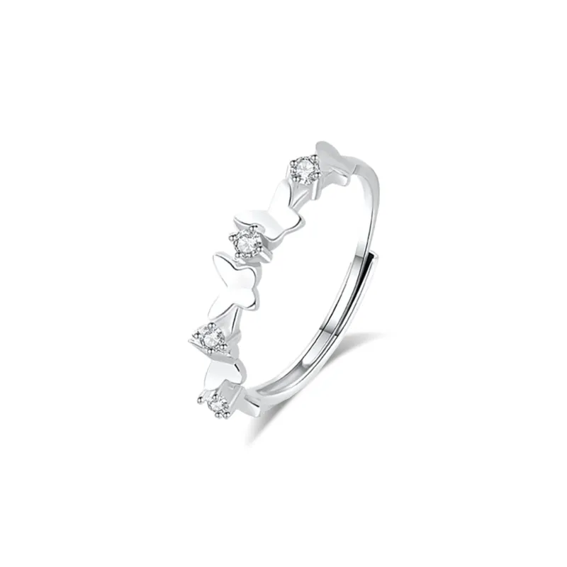 Love Jewelry 999 Fine Silver Rings Unisex-2
