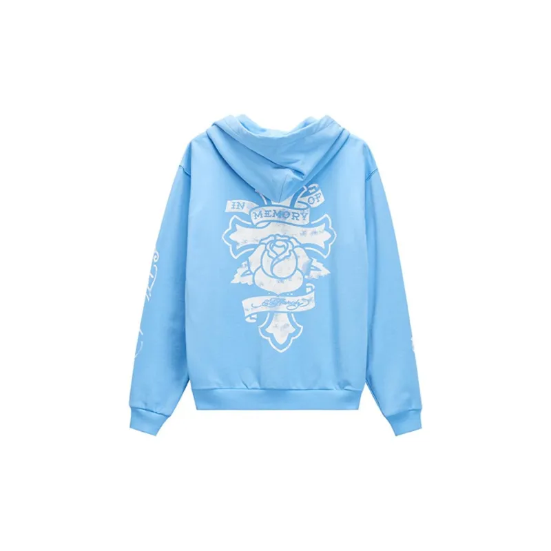 Ed Hardy SS25 Sweatshirt Men's Baby Blue-1