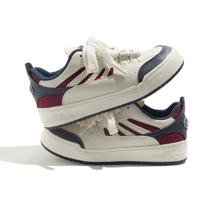 BEIER Niche Design Versatile Fashion Classic Trendy Wear resistant And Lightweight Low Top Skateboard Shoes Women's-3