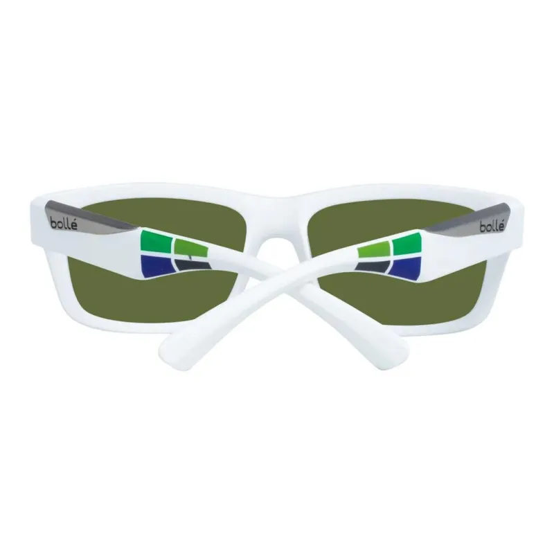 BOLLE Plastic Rectangular Sunglasses Women's White-2