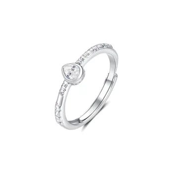 TIANTI Synthetic Cubic Zirconia S 925 Sterling Silver Rings Women's