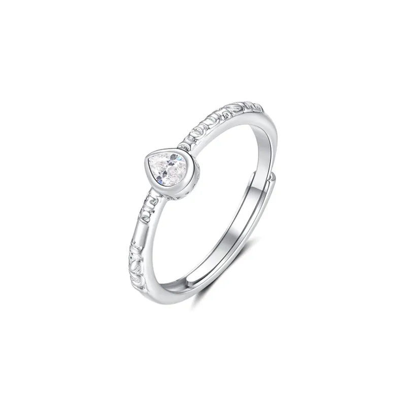TIANTI Synthetic Cubic Zirconia S 925 Sterling Silver Rings Women's-0