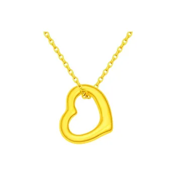 CHINA GOLD Solid Gold Necklaces Women's