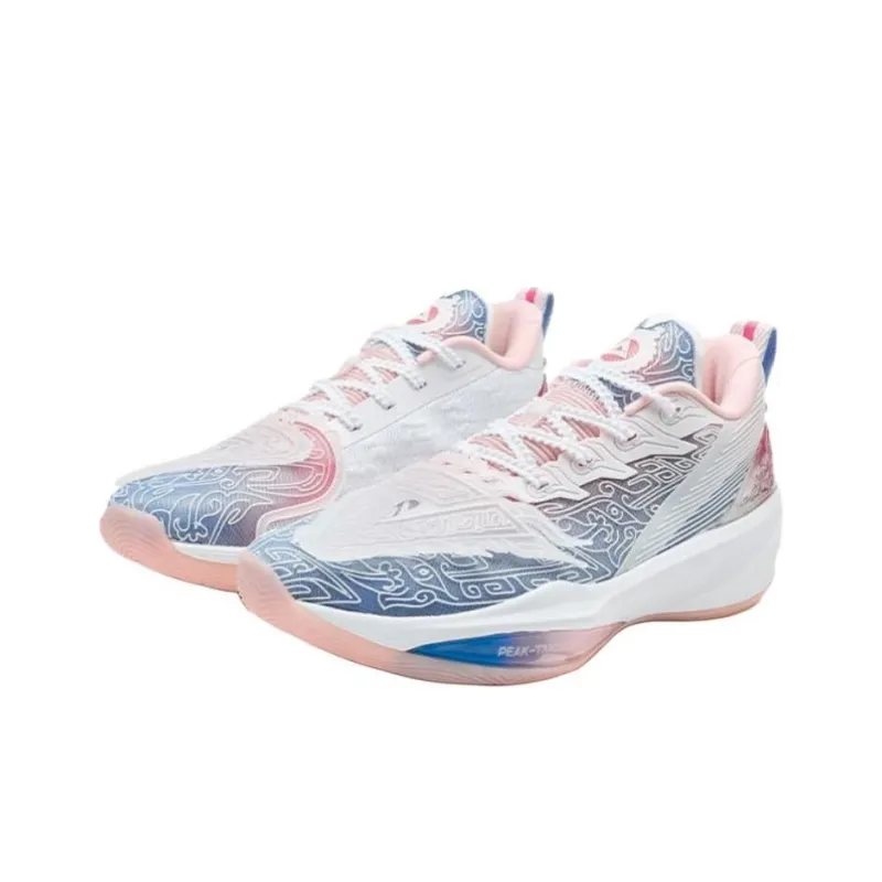 PEAK State Maximums Trigonometric 3.0 Basketball Shoes Men Low Top Royal Blue/Rose Red/Baymax-2