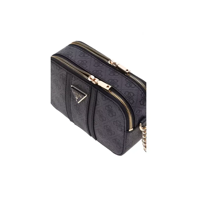GUESS Polyurethane Camera Bag Shoulder Bag Crossbody Bag Regular Women's Black-2