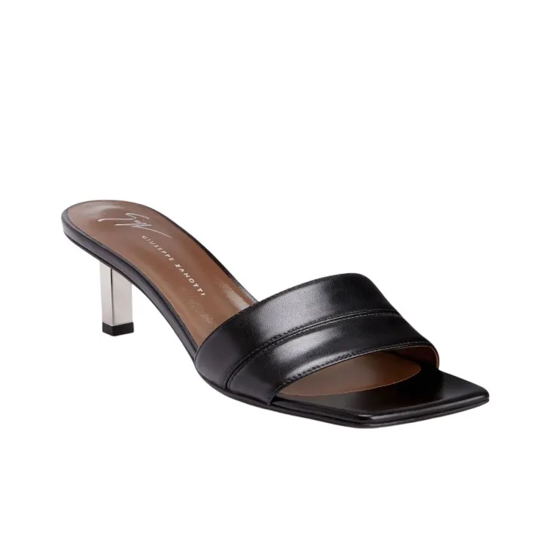 Giuseppe Zanotti/GZ Slide Slippers 5cm Women's Black-2