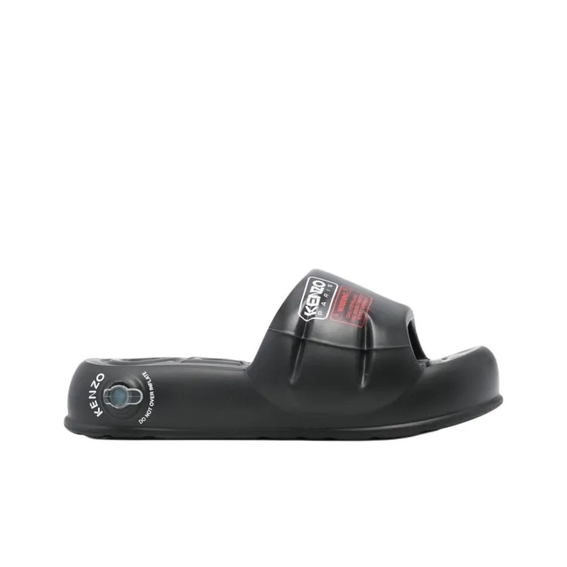 KENZO Slide Slippers Women's Black-1