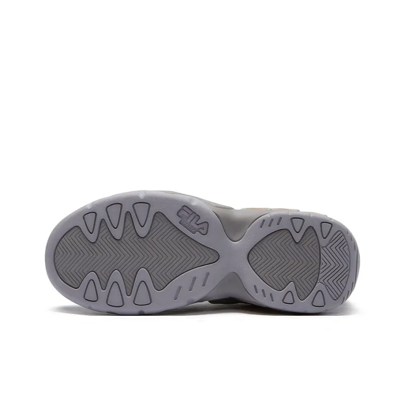 FILA FUSION Anti-Slip Wear-Resistant Low-Top Basketball Shoes Women's Haze Gray-4