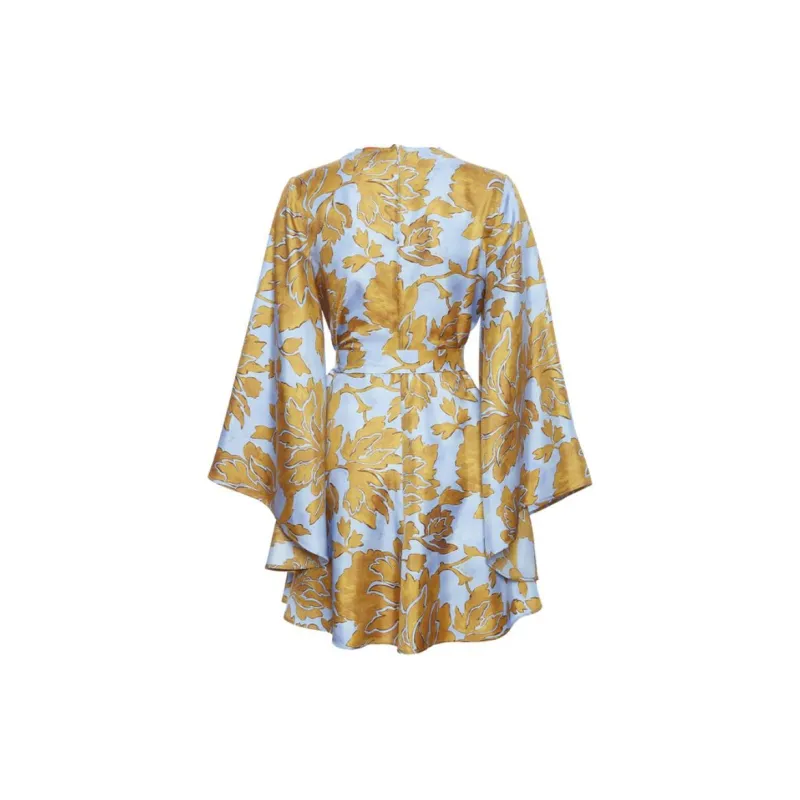 La DoubleJ Magnifico Silk Minidress-1