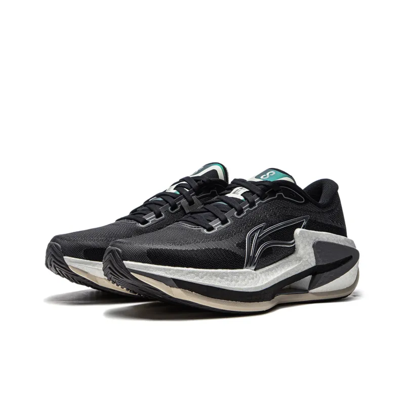 LiNing Liuliu 8 Cushioned Slip-Resistant Abrasion-Resistant Breathable Low-Top Running Shoes Women's Black-2