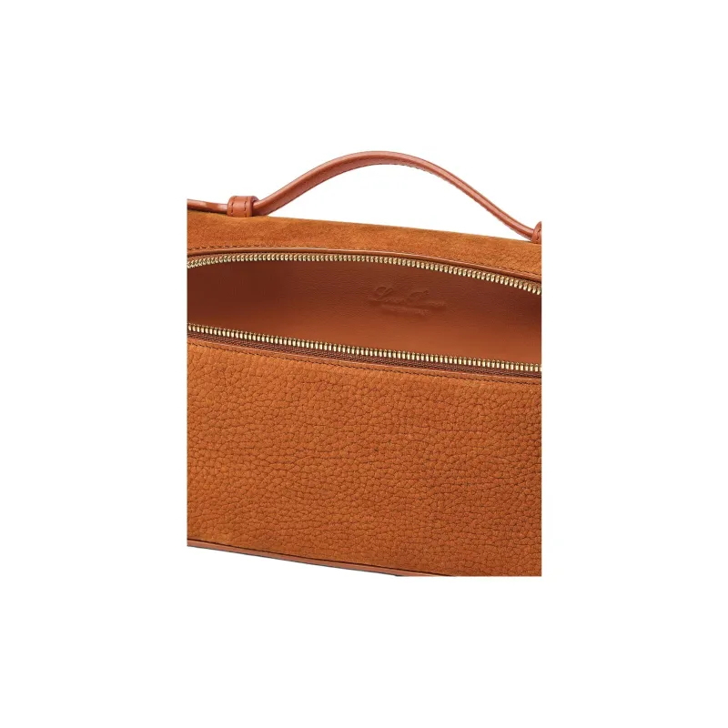 Loro Piana ExtraPocket Calfskin Clutch Women's Brown-2