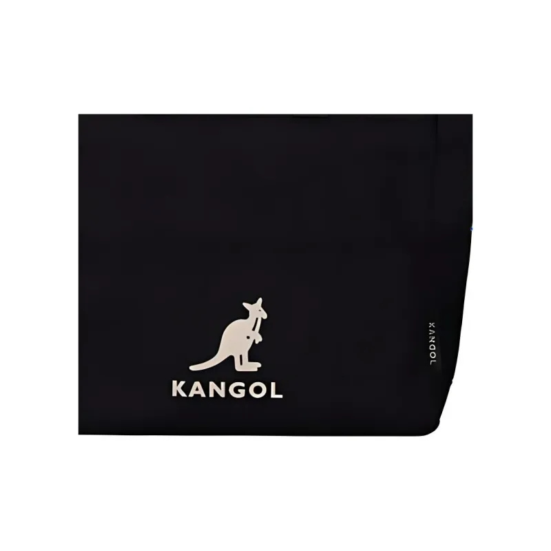 KANGOL Canvas Tote Bag Canvas Bag Shopping Bag Handbag Regular Unisex Black-3