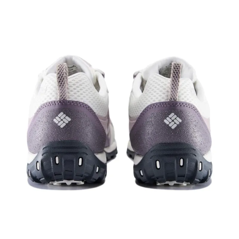 Columbia Peakfreak Anti Slip Wear Resistant Low Top Hiking Shoes Women's Purple White-3