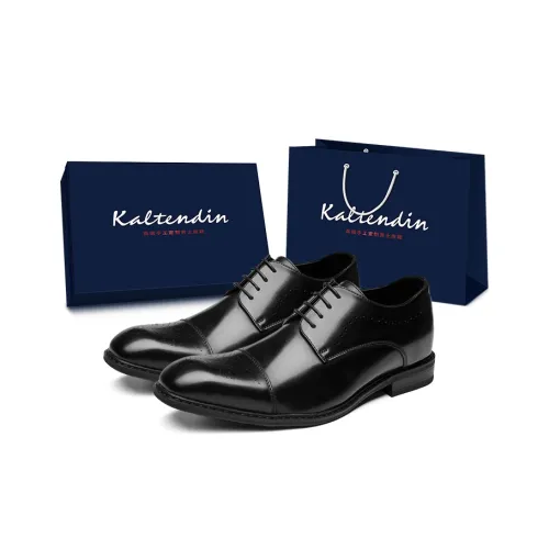 Kaltendin Classic Business Fashion Versatile Cow Leather High End Quality Minimalist Style Design Dress Shoes Men's