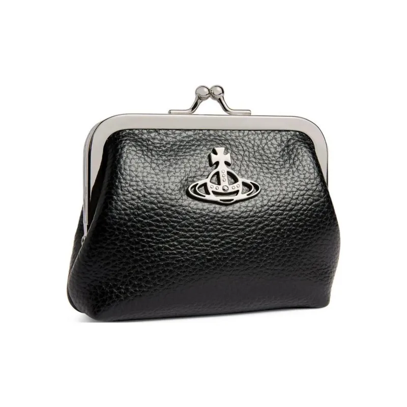 Vivienne Westwood Leather Wallet Regular Women's Black-2