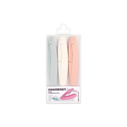 GECOMO Scratch off Foldable Eyebrow Razor