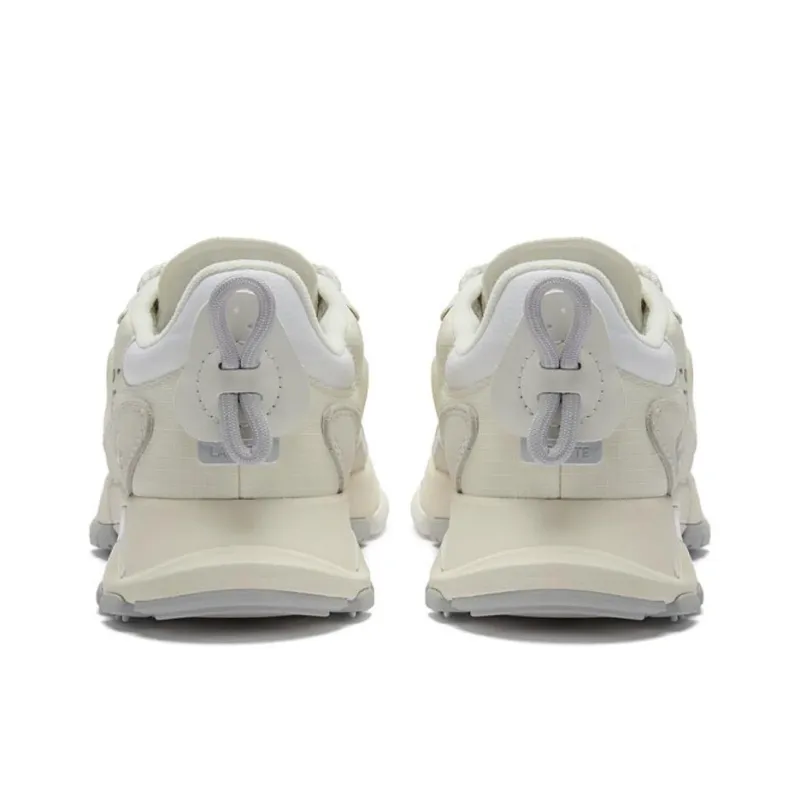 LACOSTE L003 Slip Resistant Low Top Casual Shoes Women's Beige-4