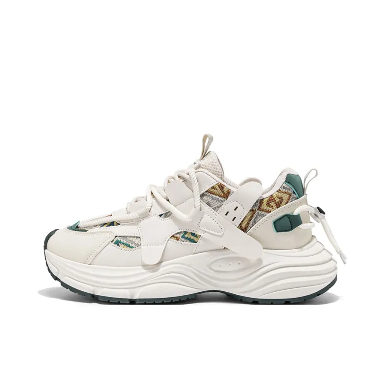 NANJIREN Cushioning Coverage Height Increasing Wear Resistant Breathable Slip Resistant Low Top Chunky Sneakers Men's-4