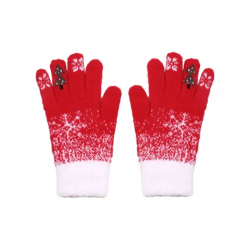Tonlion Acrylic Knit Gloves Womens