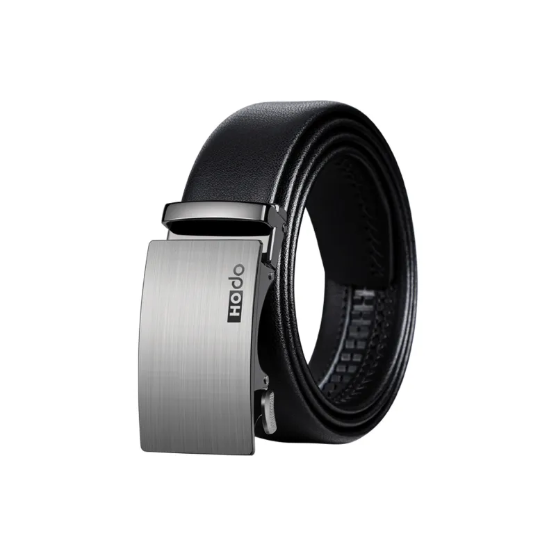 Red Bean Genuine Cow Leather Belts Men's Width 3.5cm-0
