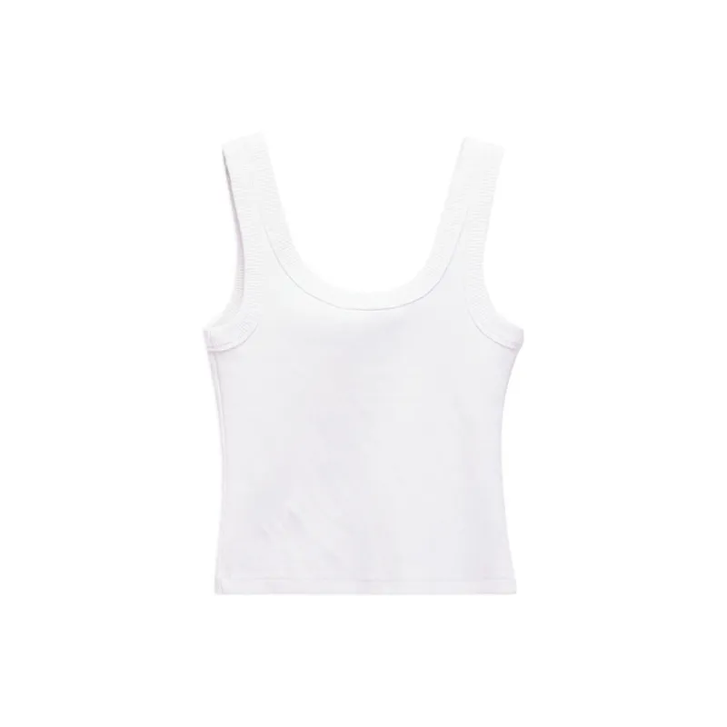 Ed Hardy SS25 Tank Tops Women's Ivory White-1