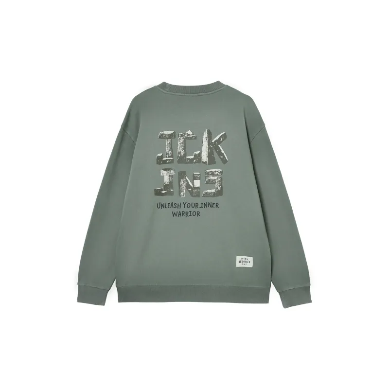 JACK JONES· Sweatshirt Men's Gray Green-1
