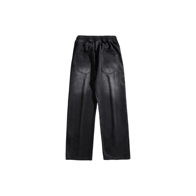 David Bakken Jeans Unisex Distressed Gray-1