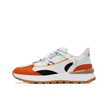 PONY Anti Slip Wear Resistant Low Top Casual Running Shoes Men's White