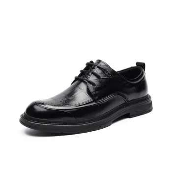 AOKANG Dress Shoes Men Low Top None