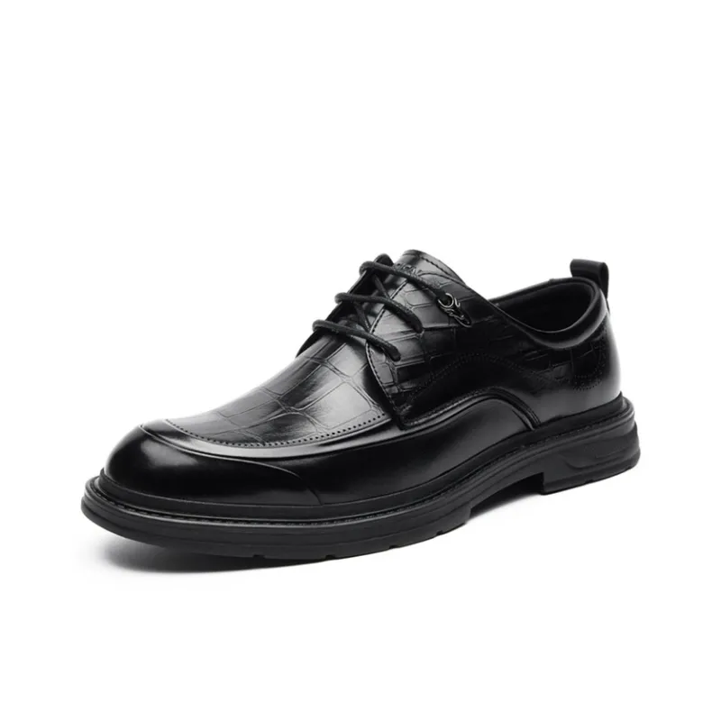 AOKANG Dress Shoes Men Low Top None-0