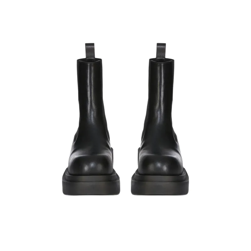 RICK OWENS/RO Bogun Short Chelsea Boots Women's Black-2
