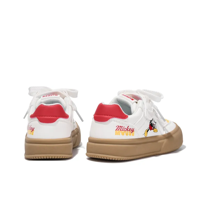 Disney Mickey Series Slip Resistant Cushioning Abrasion Resistant Low Top Skateboard Shoes Women's-4