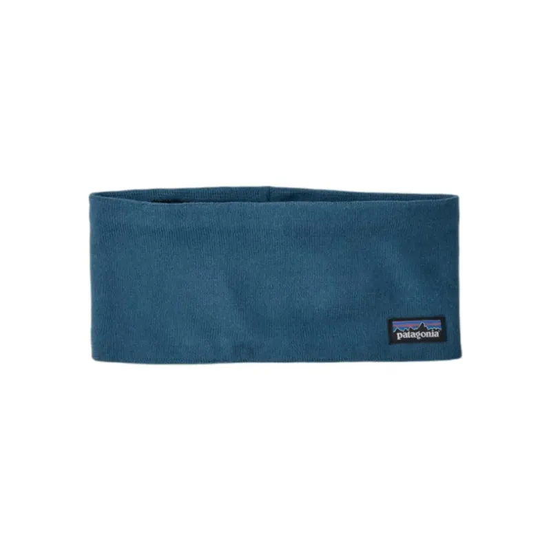 Patagonia Recycled Polyester Knitted Fabric Wool Hair Bands Unisex Black-1