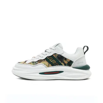 Qiandongmeili Cushioning, Slip Resistant, And Abrasion Resistant Low Top Casual Shoes Unisex