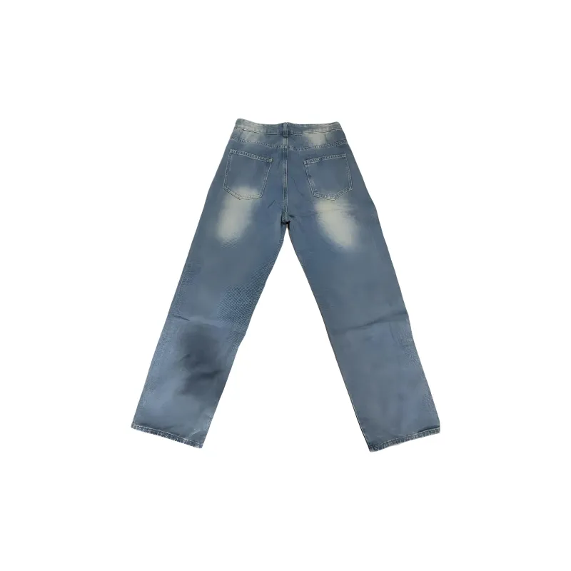 TESTUNG Jeans Men Vintage Blue-1