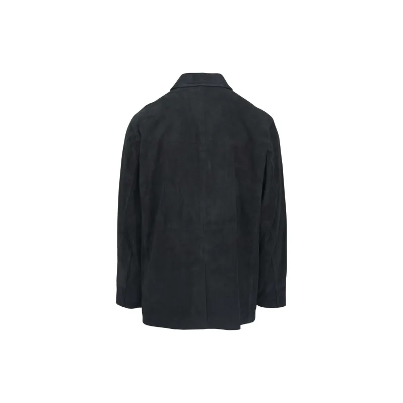 VINCE Suede Shirt Jacket-1