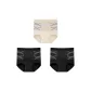 3 Pack (Ecru+Black+Black)