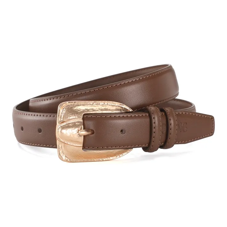 AOKANG Split Cow Leather Belts Women's 2.8cm-9
