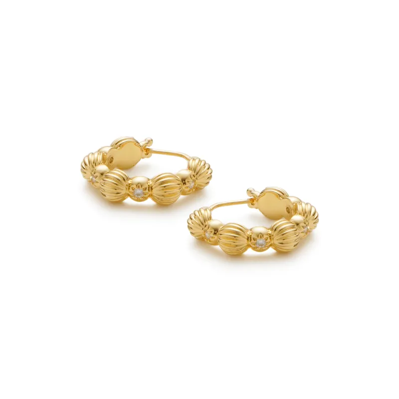 RSNY Gold Plated Copper Earrings Women's-4