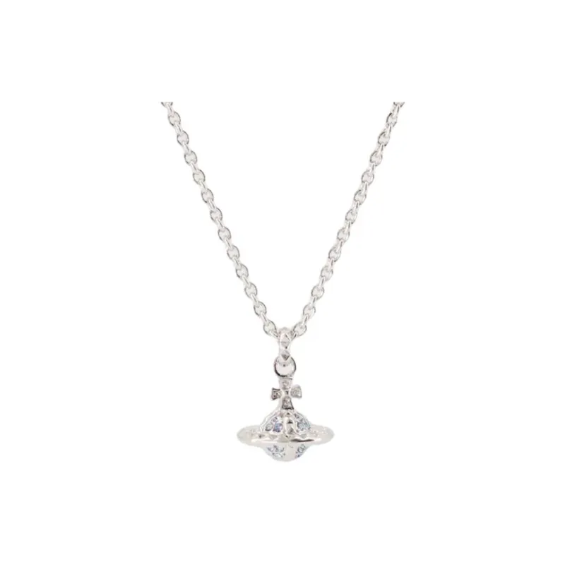 Vivienne Westwood Rhodium Necklaces Women's Silver-0