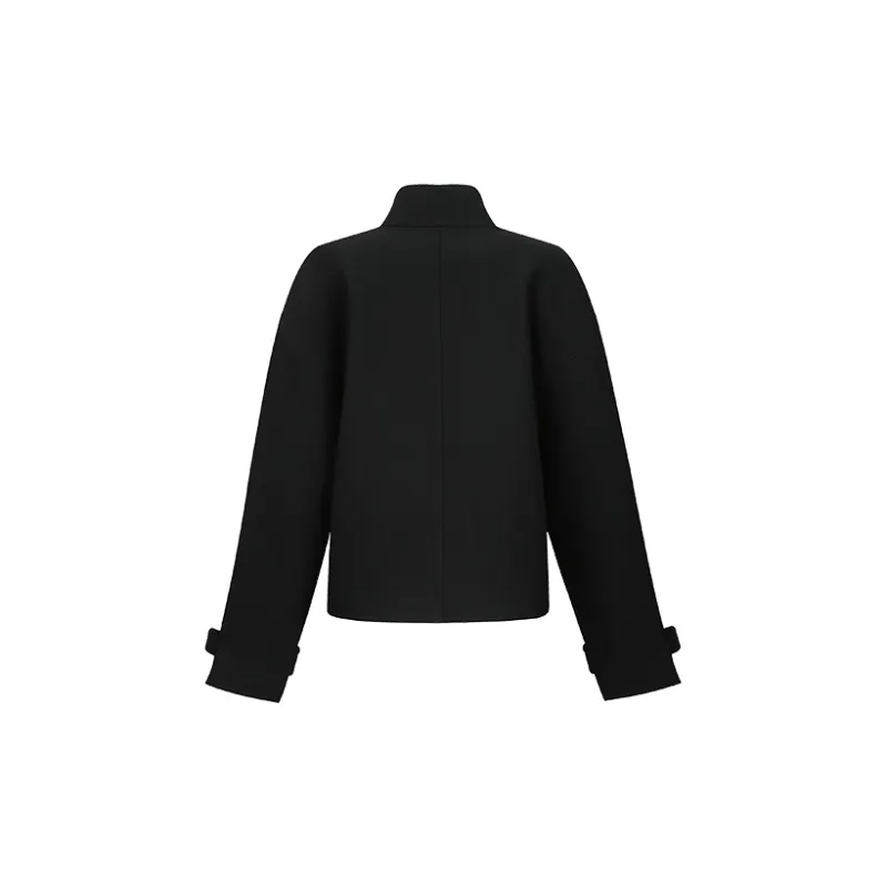 URBAN REVIVO Jackets & Coats Women's Black-1