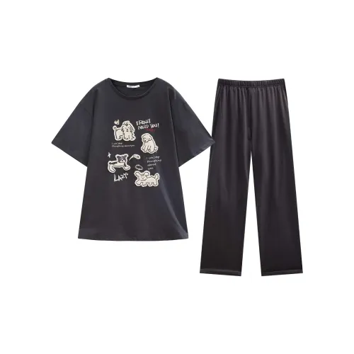 GUKOO Pajama Set Men's Graphite Gray