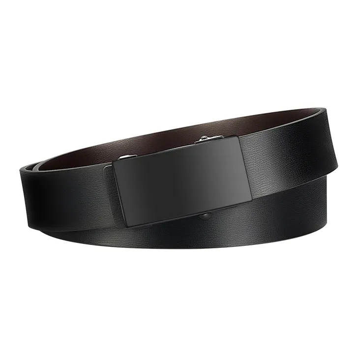 Warrior Bovine Split Transfer Leather Belt Unisex 3.3cm-0