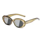 Olive Green Gray Lens